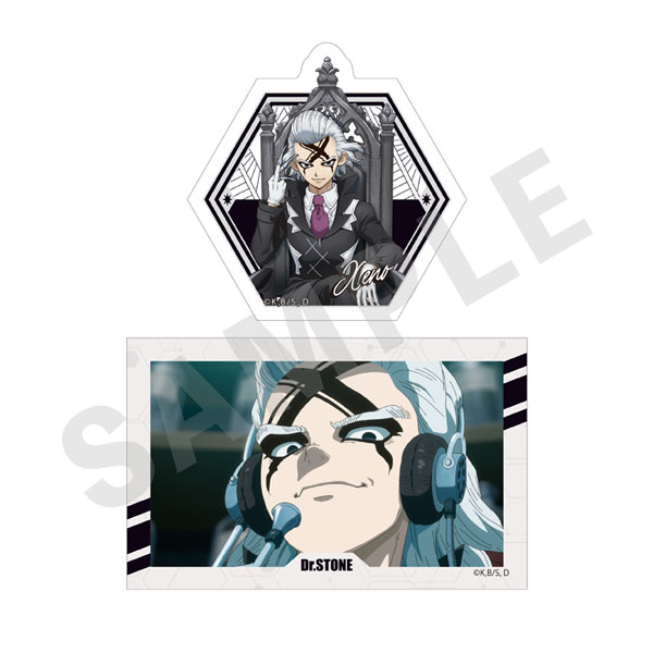 「Dr.STONE」ステッカーセット(Dr.ゼノ)[coly]《発売済・在庫品》