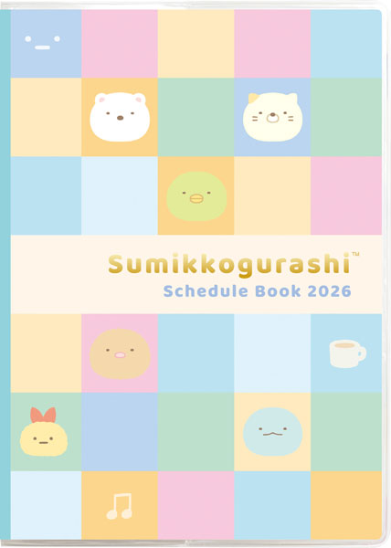 ME67402 すみっコぐらし 糸とじ手帳A5(インデックス)[サンエックス]《発売済・在庫品》