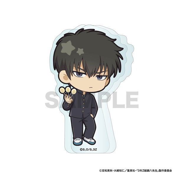 銀魂　3年Z組銀八先生　メタルチャーム　土方十四郎　JF2013 原作絵 3年Z組銀八先生 アクリルキーホルダー 土方十四郎｜アニメ