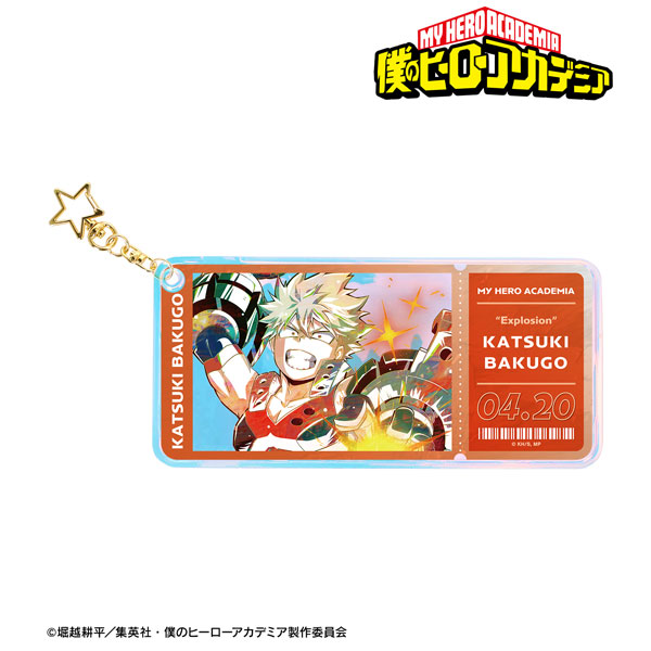 TVアニメ『僕のヒーローアカデミア』 爆豪勝己 Ani-Art 第8弾 オーロラチケットホルダー[アルマビアンカ]《在庫切れ》