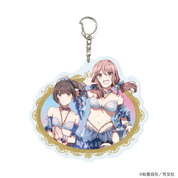 (未使用･未開封品)　キャラクタースリーブ はるかなレシーブ 大空遥&amp;比嘉かなた(EN-687) p706p5g はるかなレシーブ』アクリルアートボード(A5サイズ)01/大空 遥