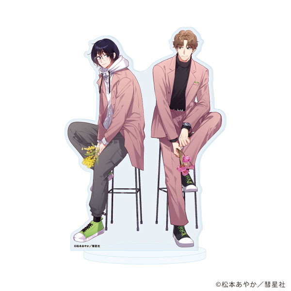 アクリルスタンド「やたらやらしい深見くん」01/集合デザイン(描き