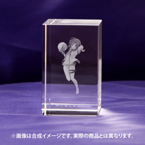 めぐみん3Dクリスタルセット この素晴らしい世界に祝福を！この欲望の衣装に寵愛を！限定版