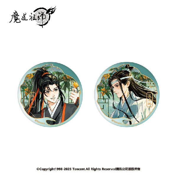 魔道祖師　theキャラ　飛花甘露　缶バッジ　5個セット 魔道祖師 theキャラ 飛花甘露 缶バッジ 5個セット Amazon.co.jp