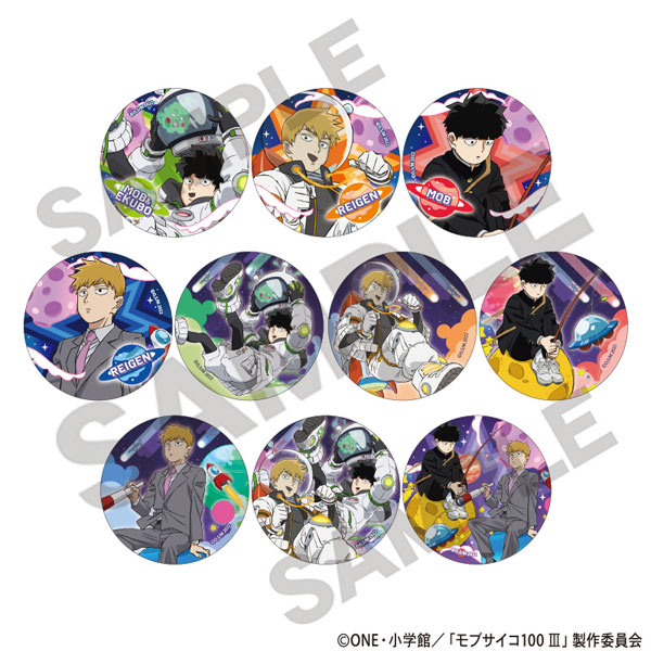 モブサイコ100 III トレーディング缶バッジ 10個入りBOX[クラックス]《発売済・在庫品》