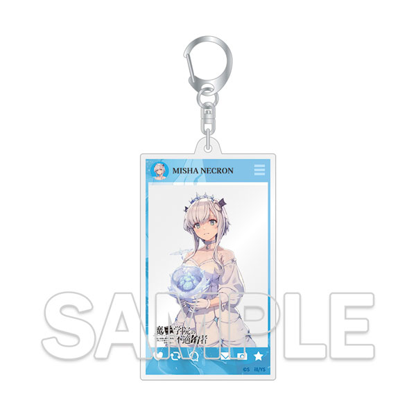 魔王学院の不適合者』完結記念SNS風アクリルキーホルダー ミーシャ