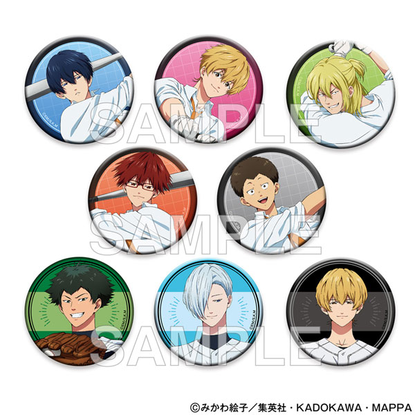 忘却バッテリー 缶バッジ+ ver.D 8個入りBOX[KADOKAWA]《12月