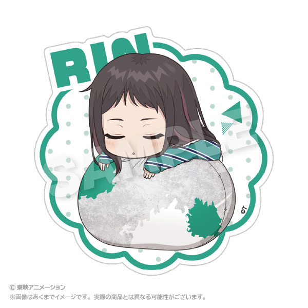 ガールズバンドクライ ふわみんダイカットステッカー リン[ステラノーツ]《発売済・在庫品》