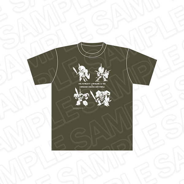 魔神英雄伝ワタル×NG騎士ラムネ＆40 Tシャツ アーミーグリーン L[コンテンツシード]《１１月予約》
