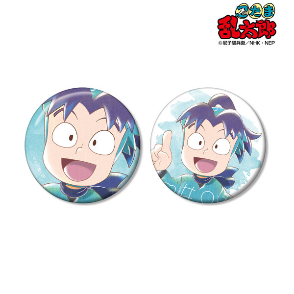 忍たま 缶バッジ きり丸 グッズ-バッチ】忍たま乱太郎 箔押し缶バッジ 乱