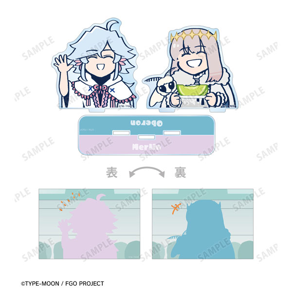 アニメ「Fate/Grand Order 藤丸立香はわからない」 マーリン＆オベロン