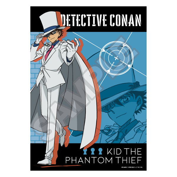 名探偵コナン A3クリアポスター 怪盗キッド（再販）[GRANUP]《10月予約》