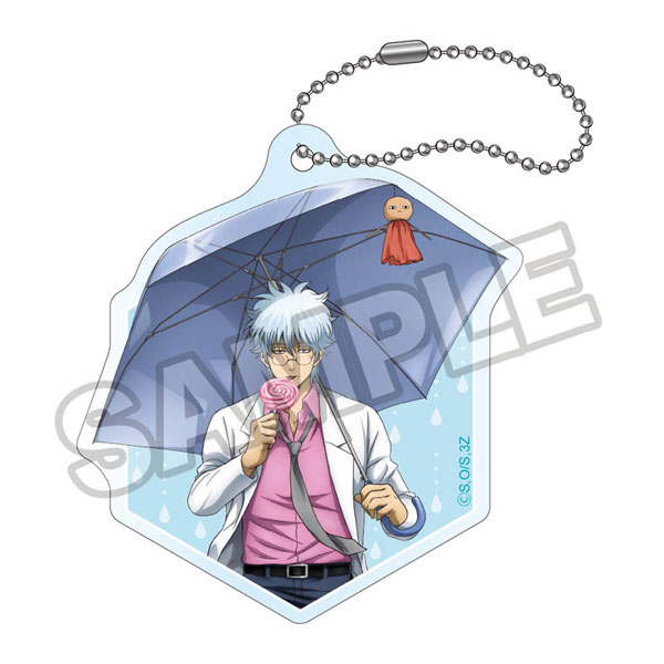 3年Z組銀八先生 梅雨 アクリルキーチェーン 坂田銀八（再販）[GRANUP]《０４月予約》