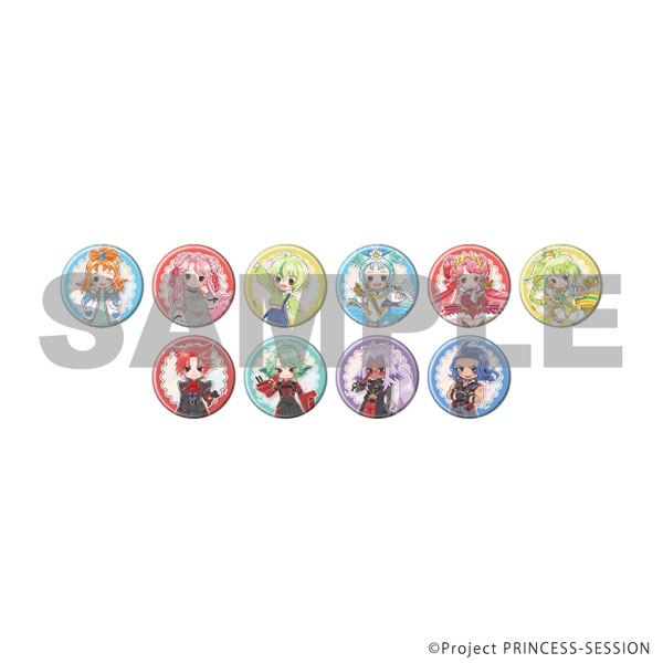 缶バッジ「TVアニメ『プリンセッション・オーケストラ』」02/グラフアートイラスト 10個入りBOX[A3]《１０月予約》