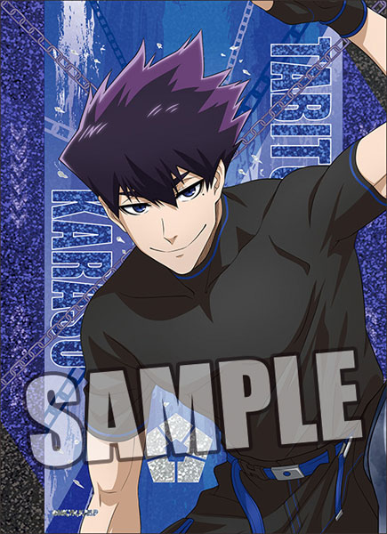 ブルーロック グリッターアクリルブロック「烏旅人」ready fight Ver.[ブロッコリー]《１２月予約》