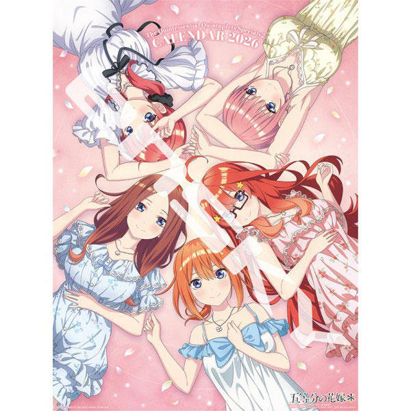 五等分の花嫁　壁掛けポスター 5点セット 五等分の花嫁 全員 壁掛け 巨大絵 中野 一花 二乃 三玖 四葉 五