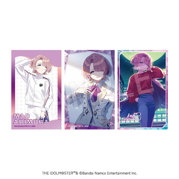 学園アイドルマスター ハードブロマイド(3枚セット) 有村麻央[中外鉱業]《発売済・在庫品》