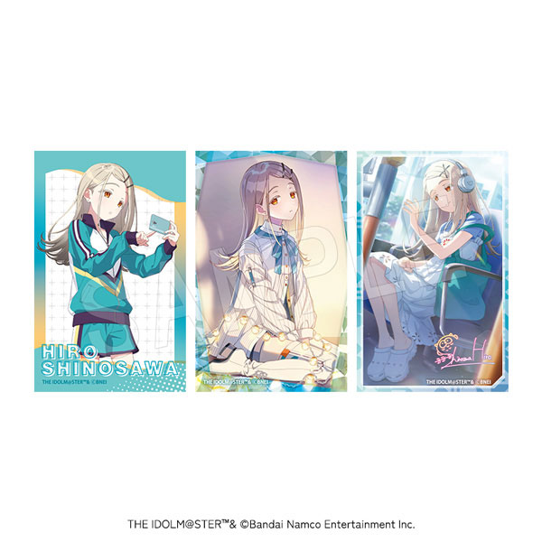 学園アイドルマスター ハードブロマイド(3枚セット) 篠澤広[中外鉱業]《発売済・在庫品》