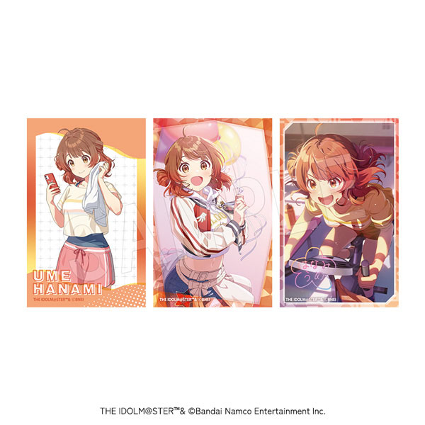 学園アイドルマスター ハードブロマイド(3枚セット) 花海佑芽[中外鉱業]《発売済・在庫品》