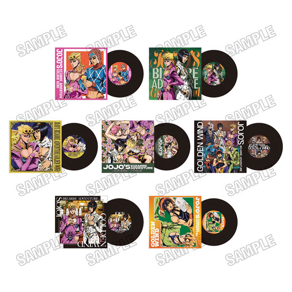 ジョジョ　コースター　5部　※単品売り不可 Amazon.co.jp: ジョジョ 第5部 ラバーコースター 4個セット レア : ホビー