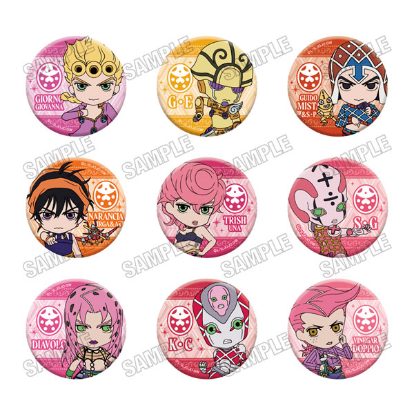 ジョジョ7部　缶バッジセット ジョジョ7部 缶バッジセット ジョジョ 7部 スティール・ボール