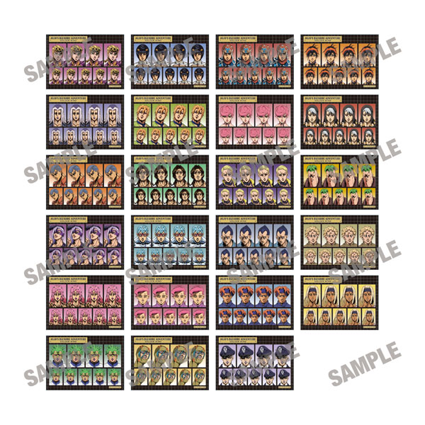 アニメ『ジョジョの奇妙な冒険 黄金の風』 証明写真風ブロマイド