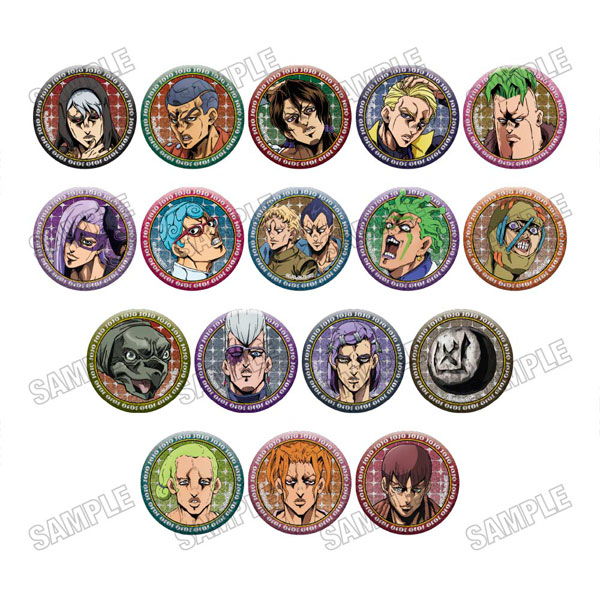 アニメ『ジョジョの奇妙な冒険 黄金の風』 缶バッジコレクション[RE]vol.2　17個入りBOX[メディコス・エンタテインメント]《１１月予約》