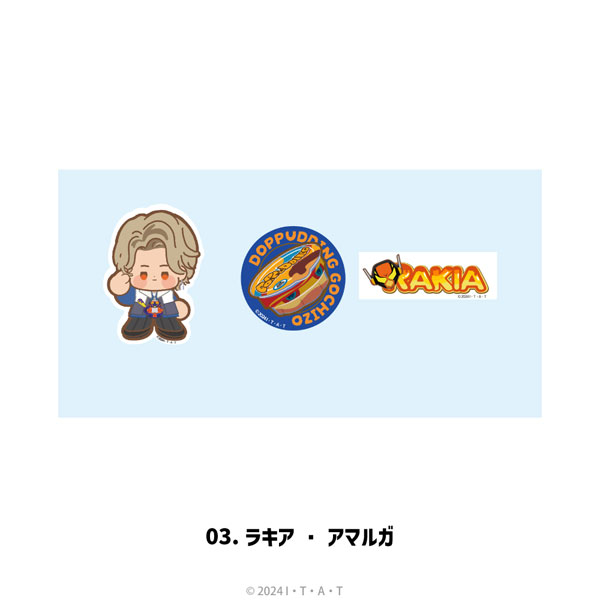 仮面ライダーガヴ ステッカーセット 03.ラキア・アマルガ[MAW]《在庫切れ》