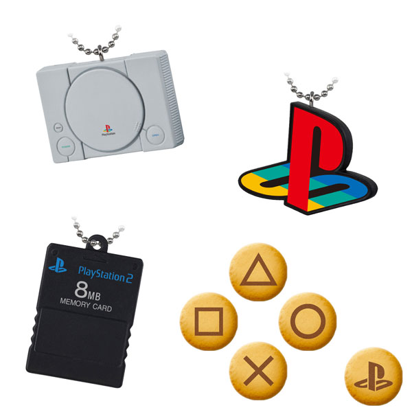 PlayStation(TM) ミニチュアチャーム付きビスケット 10個入りBOX (食玩)