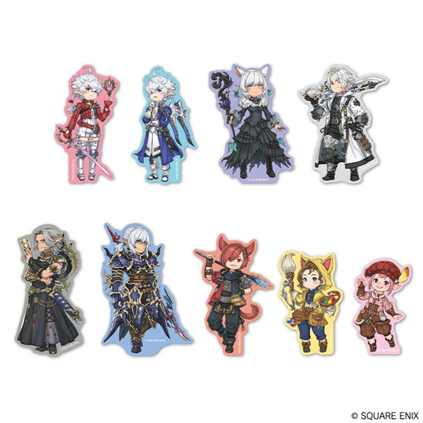 ファイナルファンタジーXIV キャラクターステッカーセット[スクウェア・エニックス]《１２月予約》