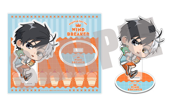 WIND BREAKER アクリルスタンド 桜遥 STUFFED TOY ver.[キャビネット