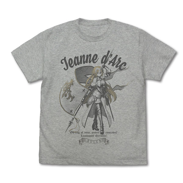 Fate/Grand Order ルーラー/ジャンヌ・ダルク Tシャツ/MIX GRAY-L（再販）[コスパ]《０６月予約》
