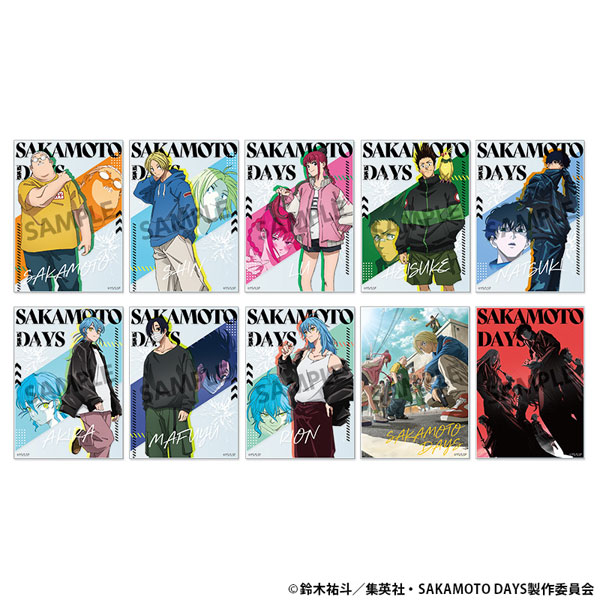 SAKAMOTO DAYS トレーディングアクリルカード vol.1 10個入りBOX[ホビーストック]《１０月予約》