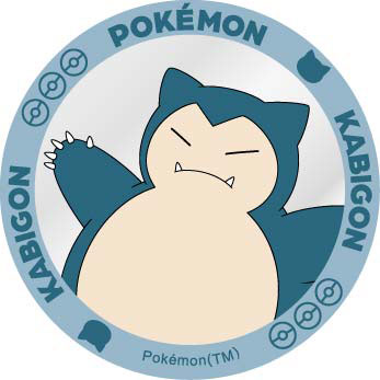 ポケットモンスター MagSafe対応メタルステッカー カビゴン[グルマンディーズ]《１１月予約》