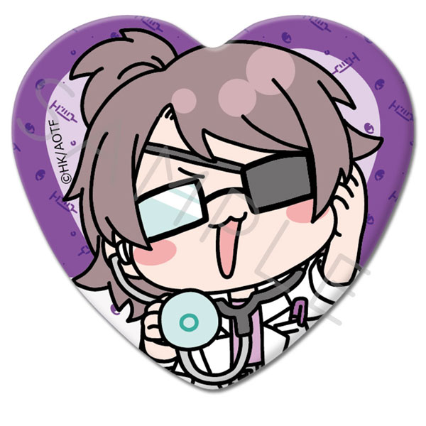 TVアニメ『進撃の巨人 The Final Season』第15弾 ハート型缶バッジ M