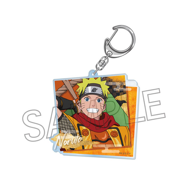 NARUTO-ナルト- 疾風伝 アクリルキーホルダー 忍武者 うずまきナルト[ツインクル]《１１月予約》