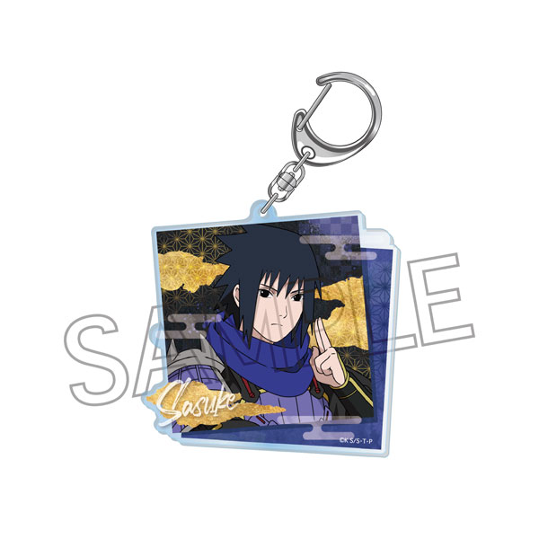 NARUTO-ナルト- 疾風伝 アクリルキーホルダー 忍武者 うちはサスケ[ツインクル]《１１月予約》