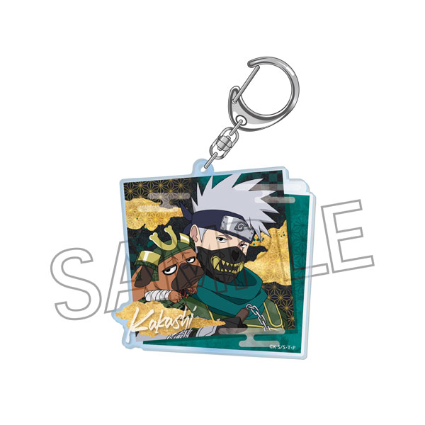 NARUTO-ナルト- 疾風伝 アクリルキーホルダー 忍武者 はたけ