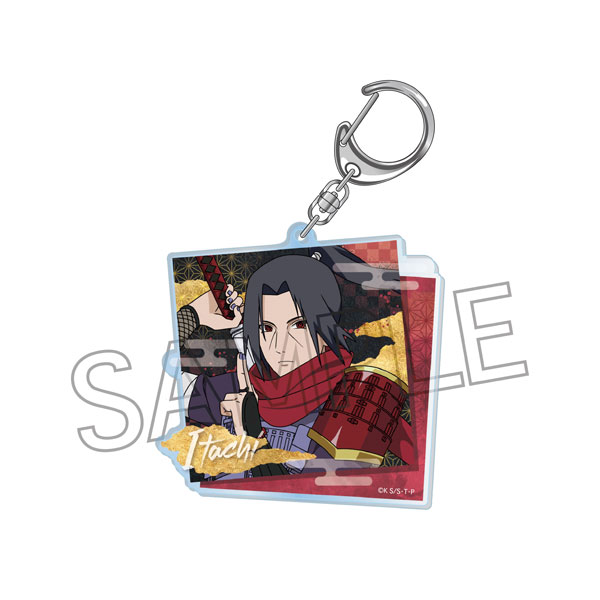 NARUTO-ナルト- 疾風伝 アクリルキーホルダー 忍武者 うちはイタチ[ツインクル]《１１月予約》