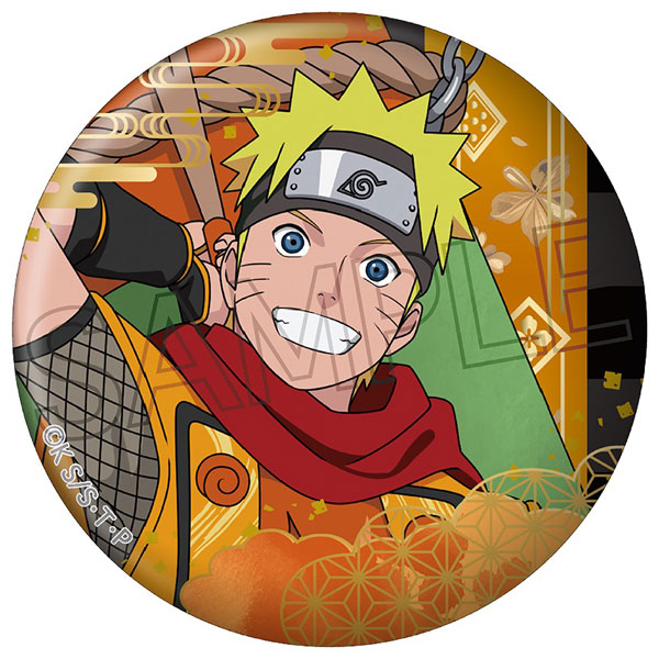 希少　NARUTO疾風伝　うずまきナルト　特典　缶バッジ うずまきナルト 65mm缶バッジ [NARUTO-ナルト- 疾風伝