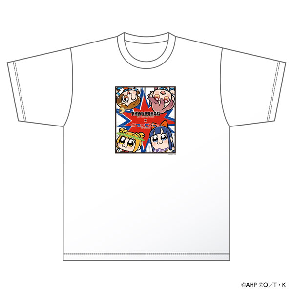 アポカリプスホテル×ポプテピピック Tシャツ(XL)[サイバー