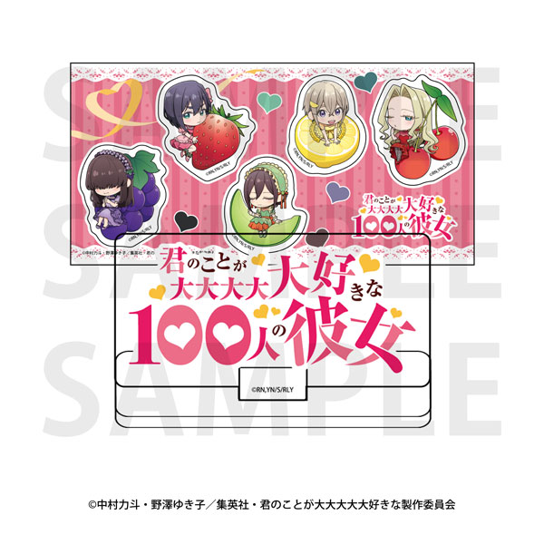 TVアニメ「君のことが大大大大大好きな100人の彼女」ロゴアクリル