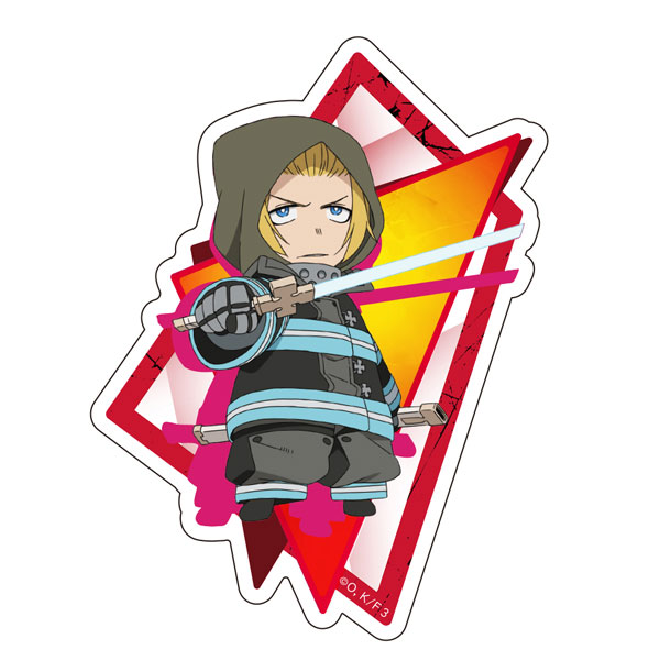 TVアニメ『炎炎ノ消防隊 参ノ章』ダイカットステッカー アーサー