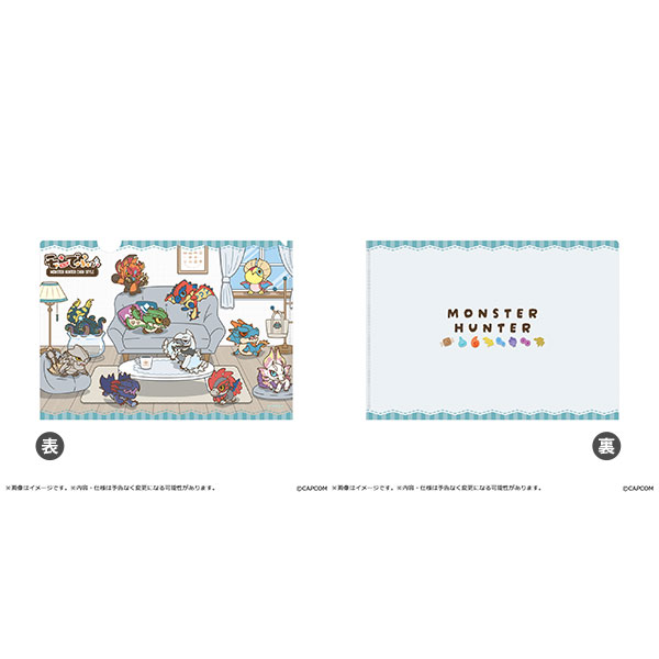 モンスターハンター モンでふぉ クリアファイル おうちテーマ[カプコン]《０３月予約》