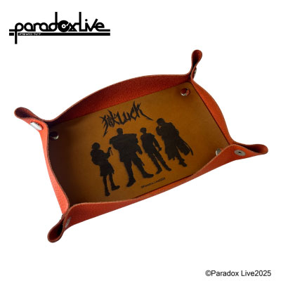 Paradox Live×Carcru レザー小物トレイ 獄Luck[エイチアンドエイ