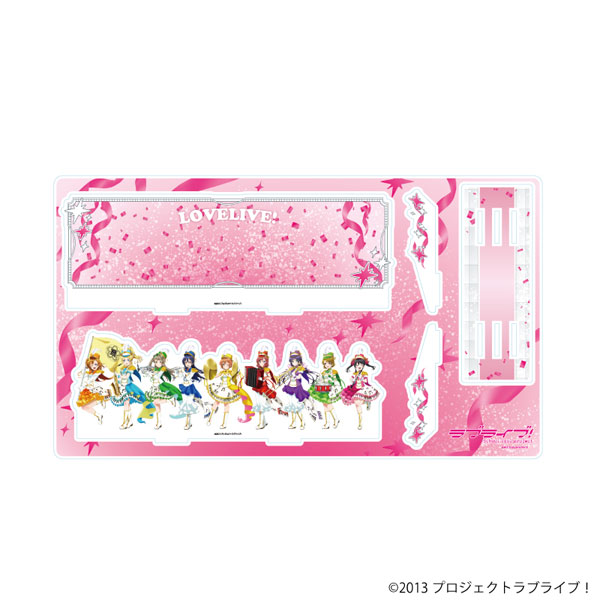 アクリルジオラマプレート「ラブライブ！」パレードver. プレミアム アクリルジオラマプレート「ラブライブ！」01/整列デザイン
