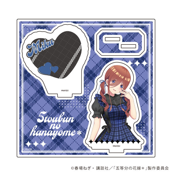 アクリルスタンドプレート「五等分の花嫁*」08/三玖 甘辛ロック