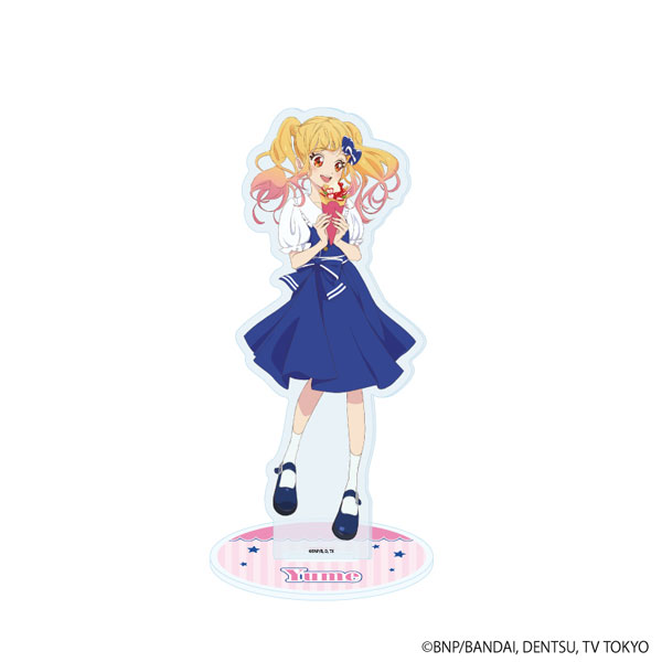 【43】アイカツ　アニon ランチョンマット&スタンプラリー台紙セット　ゆめ 43】アイカツ アニon ランチョンマット&スタンプラリー台紙