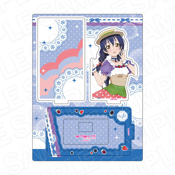 ラブライブ！ レイヤーアクリルスタンド 園田海未 Cafe party ver