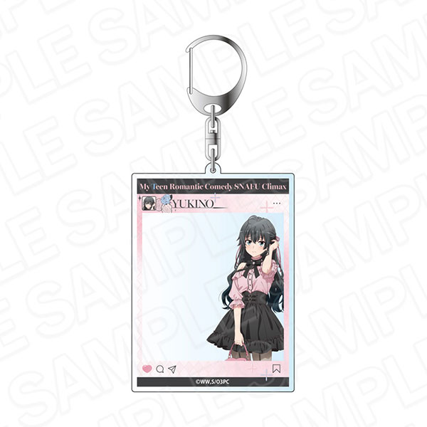 俺ガイル　雪ノ下雪乃　特典　アクリルキーホルダー　レア やはり俺の青春ラブコメはまちがっている。完 ぷにこれ